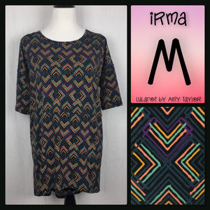 NWT LuLaRoe Irma Tunic - Geometric - M